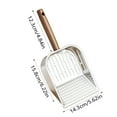 thumbnail image 2 of Long Distributeur de Déchets pour Animaux à Long Manche avec Sac Jetable, Conception Durable en Acier Inoxydable pour une Utilisation Facile à l'Intérieur et à l'Extérieur, 2 of 5