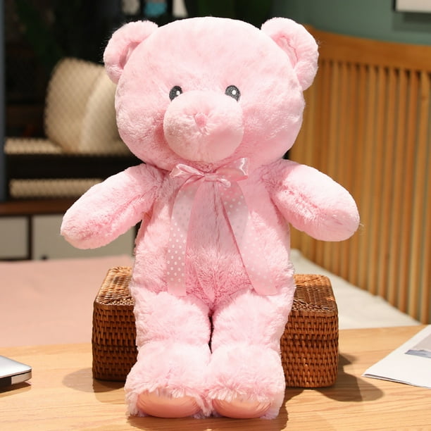 Nuevo oso de peluche con ojos grandes, lindos osos de peluche de juguete para niños, niñas, regalo del Día de San Valentín, regalo de cumpleaños para bebés