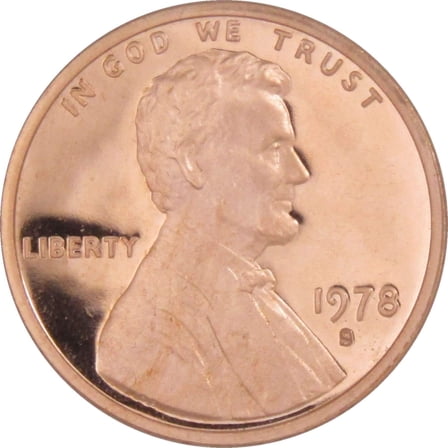 1978 S Lincoln Memorial Cent Choice Proof Penny 1c Coin Collectible