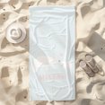 thumbnail image 4 of Personalized Beach Towel for Kids & Adults with Name 400GSM Custom 100% Microfiber Pool Towel Ultra Absorbent Super Soft Towels Personalized Gift for Women Men, 4 of 8