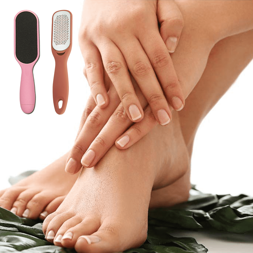 Foot File Callus Remover for Feet with 1 pcs Smaller Holes Replacement  Blade Colossal Metal Surface Pedicure Tools for Dead Skin Professional  Stainless Steel Foot Scrubber by ConciseLife