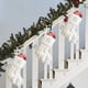 thumbnail image 5 of Adornos navideños Medias navideñas personalizadas con letras 22 cm Medias navideñas bordadas de Papá Noel Calcetín navideño a rayas Adornos colgantes para chimenea Árbol de Navidad Calcetín con letras, 5 of 5