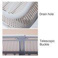 thumbnail image 7 of Shenmeida Extendable Over the Sink Colander Fruits and Vegetables Drain Basket Adjustable Strainer Sink Washing Basket for Kitchen, 7 of 7