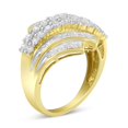 thumbnail image 2 of 10k Yellow Gold 1ct TDW Diamond Bypass Ring (H-I,SI1-SI2) - Size 6, 2 of 8