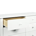 thumbnail image 6 of Carter's by DaVinci Morgan 6-Drawer Dresser in White, 6 of 10