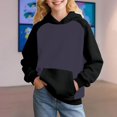 thumbnail image 5 of Mercatoo Cute Hoodies for Girls and Boys Kids Oversized Long Sleeve Sweatshirts Casual Comfy Pullover Tops with Pocket, 5 of 5