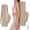 Khaki, variant on WANDF Puffy Yoga Mat Bag with Wet Pocket & Side Pocket Fits Tumblers with Handle, Full-Zip Pilates Bag Gym Bags for Women Men, Yoga Mat Carrier Storage Bag for Gym Exercise Pilates (Pink Bag)