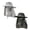 Light gray + camouflage military green, variant on 2 Pack Sun Hat for Women and Fishing Hat for Men Neck Flap, Face Cover, UPF 50+ for Outdoor Use