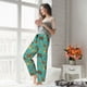 thumbnail image 5 of Balery Cute Animals Pantalones de pijama para mujer, pijamas ultraligeros, pantalones de estar por casa-3X-Large, 5 of 6