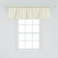 thumbnail image 2 of Ambesonne Floral Window Valance, Vintage Rose Pink Petals, 54" X 18", Pale Pink White, 2 of 3