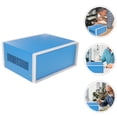 thumbnail image 3 of Shisuyan Electronic Enclosure Box Metal Electronic Project Case Junction Case Portable Junction Box, 3 of 7