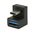 thumbnail image 2 of Adaptador en forma de U tipo C macho a USB hembra 10Gbps Plug and Play tipo C a USB3.0 adaptador de extensión en forma de U para PC y portátil, 2 of 5