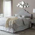 thumbnail image 3 of Skyline Decor Grayish Beige Fabric Upholstered King Size Headboard, 3 of 3