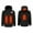 Black, variant on Mens Womens Heated Jackets Hooded Smart Controller 4 Heat Zones Winter Windproof Jackets Warm Waterproof Coat with Removable Hood