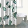 thumbnail image 4 of Ensemble de Rideaux de Douche avec Encliquetable, Feuille Verte Vigne Lierre (6) Rideaux de Douche Réutilisables Doublure de Douche, Décor Rideaux en Polyester Doublure, 72x72 Pouces, 4 of 4