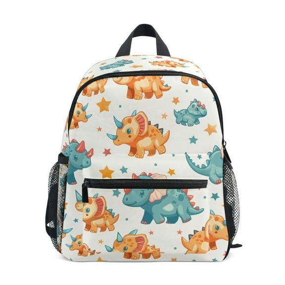 ALAZA Cute Triceratops Cartoon School Backpack Small Bookbag Mini Bags