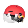 thumbnail image 4 of Casco de ciclismo Strade Fareast Limited a prueba de golpes Rojo con luz y visera, 4 of 8