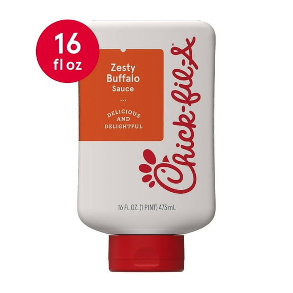 Chick-fil-A Zesty Buffalo Sauce, 16 fl oz Squeeze Bottle