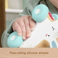 thumbnail image 5 of Fisher-Price Wooden Push-Along Bunny Toy Vehicle for Baby Crawling Play. 1 Wood Piece, 5 of 7