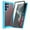 Blue, variant on Compatible with Samsung Galaxy S25 Ultra Case, Dustproof Shockproof Case with Built-in Screen Protector, Bumper Frame Heavy Duty Full Body Protective Cover for Samsung Galaxy S25 Ultra, Red