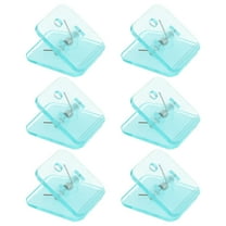 6pcs Clear Dog Potty Training Pad Holder Wall Pee Pad Holder Puppy Pad Holder Sticky Pee Pad Wall Clips Adhesive for Effective Indoor and Outdoor Training