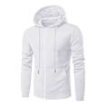 thumbnail image 4 of Men’s Full Zip Hoodie – Sweatshirt with Pocket for Daily Commute & Outdoor Wear Womens Hoodies Pullover Zip Up Hoodie Women Plus Size, 4 of 4