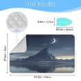 thumbnail image 2 of Ironing Mat Portable Ironing Blanket for Table Top Travel Ironing Pad for Washer Dryer 27.6" x 47.2" Strong Mountain Peak, 2 of 6
