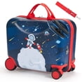 thumbnail image 1 of VEVOR Valise à Chevaucher 18 Pouces Légère pour Enfants, Trottinette avec Roues, 1 of 9