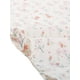 thumbnail image 5 of 2023 Primavera Verano vestido floral para mujer manga corta escote en V cinturón hasta la rodilla vestido blanco XL, 5 of 6