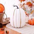 thumbnail image 6 of Gupgi Halloween Thanksgiving Decorative Pumpkins Artificial Pumpkins Faux Pumpkins Tabletop Centerpieces for Home, 6 of 7