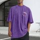 thumbnail image 1 of Tops para hombre, blusas y camisas de cuello redondo y manga corta para hombre, camisetas deportivas informales con estampado desgastado para hombre, blusas de cuello redondo y manga corta para hombre, 1 of 5