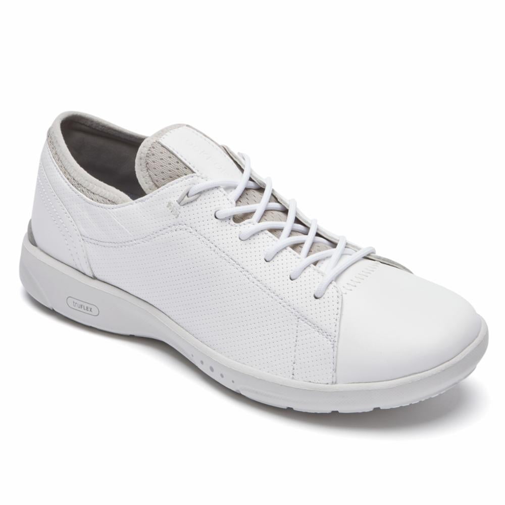 rockport white sneakers