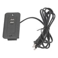 thumbnail image 1 of Fast Charging Usb C Power Strip, Flush Mount Desk Outlet Fireproof Housing Practical Versatile Us Plug 110V 2m Cable Length PD 20W  For Furniture, 1 of 8