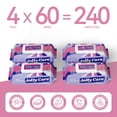 thumbnail image 2 of Toallitas para bebés Jolly Care Sensitive, sin perfume, 99% de agua, 240 unidades, 2 of 9