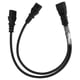 thumbnail image 1 of Server UPS Y Splitter Adapter Cable Single C14 to Dual 5 15R C13 for PC Monitor Printer, 1 of 4