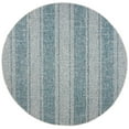 thumbnail image 5 of SAFAVIEH Courtyard Robert Striped Indoor/Outdoor Runner, 2'3" x 6'7", Light Grey/Teal, 5 of 10