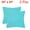 Aqua, variant on Unique Bargains 2Pcs Soft Viscose Velvet Decorative Throw Pillowcases 24"x24" Aqua