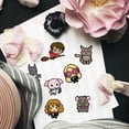 thumbnail image 2 of Colección de personajes lindos Pegatinas de cuenta de mano Pegatinas pequeñas de estilo Academia de magia de dibujos animados, 2 of 3