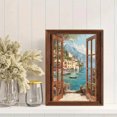 thumbnail image 2 of Toile Murale Ville Bord de Mer 15,75 X 11,81 Pouces, 2 of 8