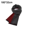 thumbnail image 2 of Bufanda con flecos a cuadros Bufanda larga de algodón suave para hombre, 2 of 5