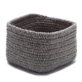 thumbnail image 3 of AT31A011X008S Natural Shelf Square Storage - Light Gray 11"x11"x8" Basket, 100% All-Natural Wool - Square ., 3 of 4