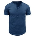 thumbnail image 2 of T-Shirt à Manches Courtes pour Hommes - Col Rond et Look Résistant, 2 of 7