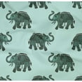 thumbnail image 4 of oneOone Organic Cotton Poplin Twill Fabric Elephant Block Fabric Prints By Yard 42 Inch Wide, 4 of 4