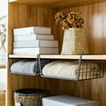 thumbnail image 4 of Euaioeiu Under Shelf Storage Basket Organizer, Expandable Hanging Rack for Kitchen Pantry Cabinet Laundry Room Bathroom Counter Space Saving, 4 of 6