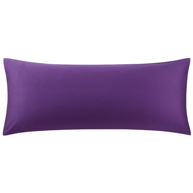 Funda de Almohada de 100% Algodón Suave Funda Almohada con Cierre de Sobre Funda Almohada de Cuerpo Larga y Transpirable Unique Bargains Funda de Almohada