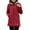 Red, variant on Winter Coats for Women Plus Fleece Cotton Jacket Warm Lamb Fleece Top Coat Sweater Coat