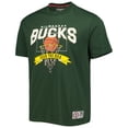 thumbnail image 2 of Men's Tommy Jeans Hunter Green Milwaukee Bucks Tim Backboard T-Shirt, 2 of 4