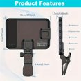thumbnail image 3 of Portable 60 LED Selfie Light with a 2200Mah Rechargeable Battery, Featuring a Clip-On Design, CRI 97+, And Three Lighting Modes for Photography, Makeup, And Video Calls on Phones And Webcams., 3 of 14
