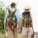 thumbnail image 4 of Balery Meditating French Bulldog Mochila Clásica Impresa Básica para Viaje, Mochila Escolar Resistente al Agua, Mochila de Lona con Correas Ajustables-Small, 4 of 5