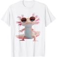 thumbnail image 1 of Axolotl - Camiseta gráfica divertida de Kawaii, 1 of 2